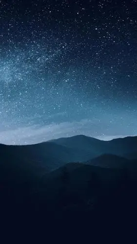 璀璨迷人的星空夜晚