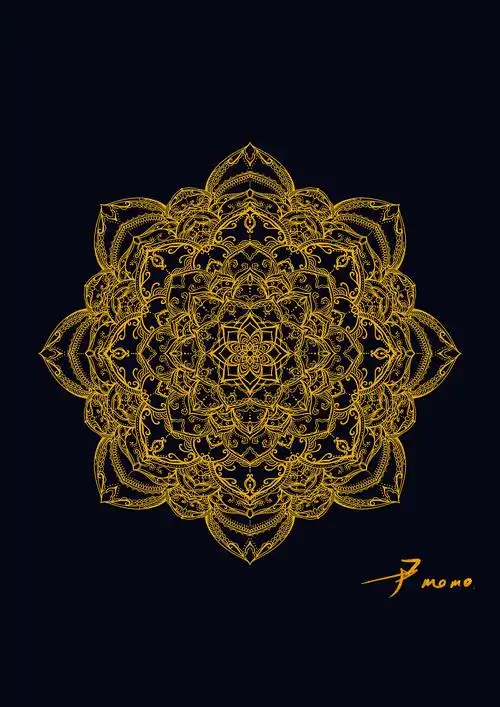 曼陀罗图腾|平面|图案|尹momo努力画画_原创作品-站酷zcool