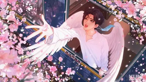 cr:金瓜金花蔡徐坤手绘 - 堆糖,美图壁纸兴趣社区