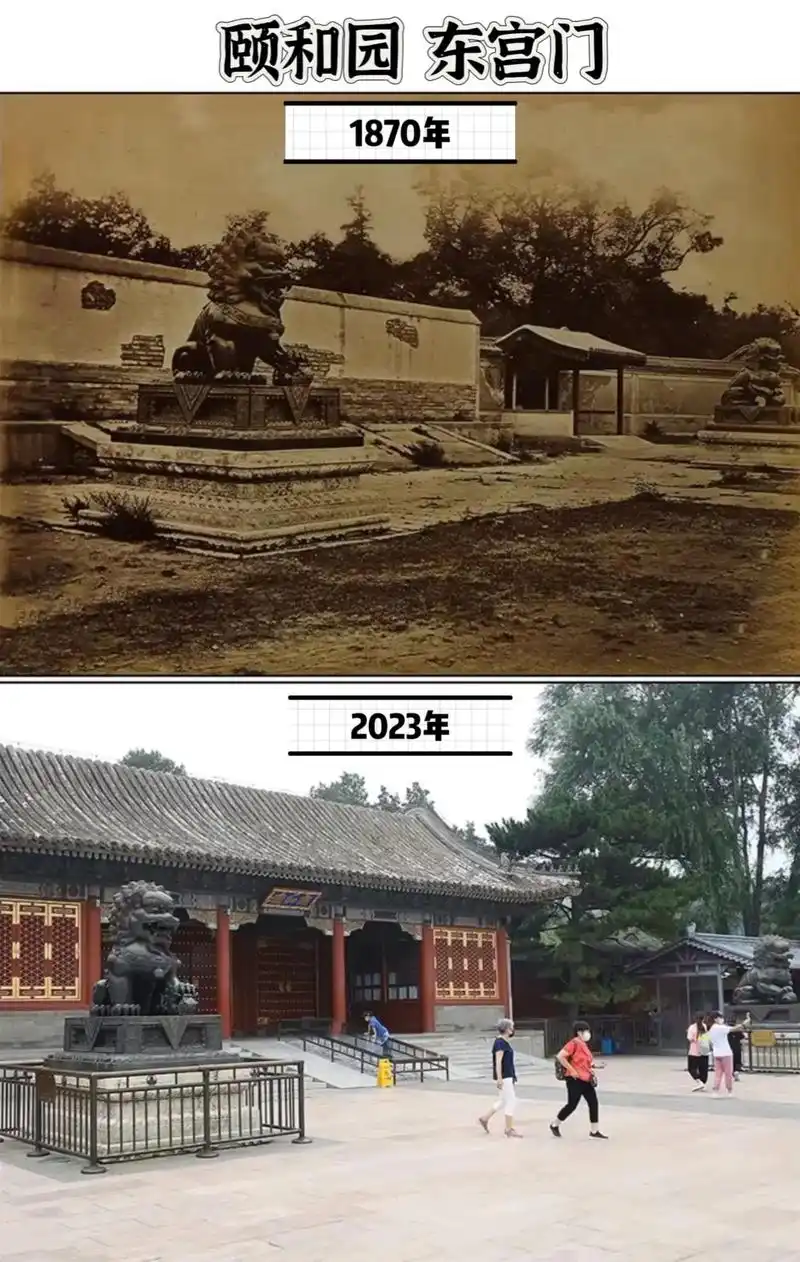 北京老照片,北京著名景区都有哪些变化?#北京旅游 #故宫 # - 抖音