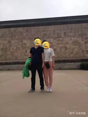 我对象啊,我身高178,你们觉得她多高