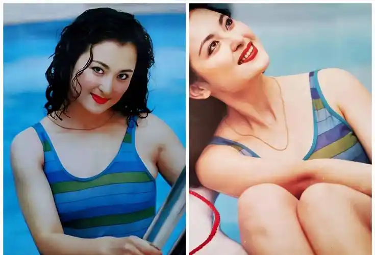 九十年代内地女星的泳装对比,巩俐果然还是前三名_时候_玉娟_电影