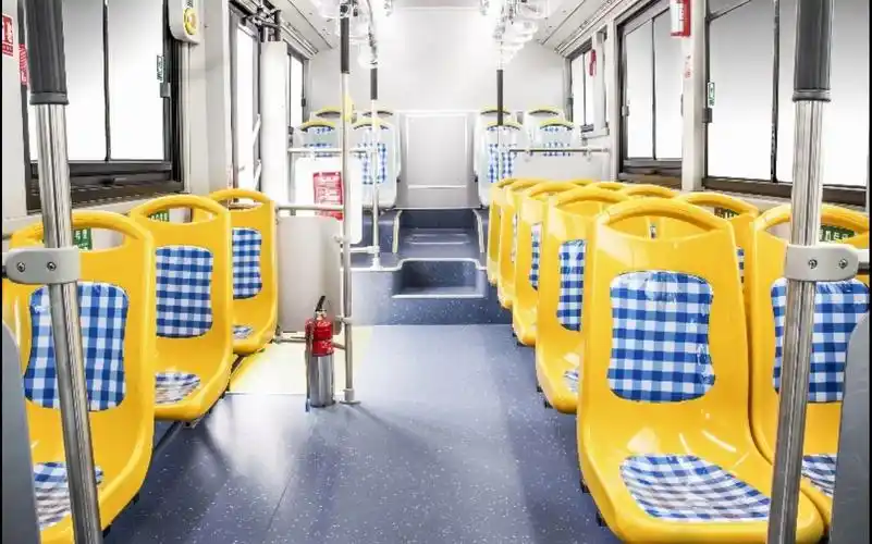 csr6110gsev3纯电动公交车内饰