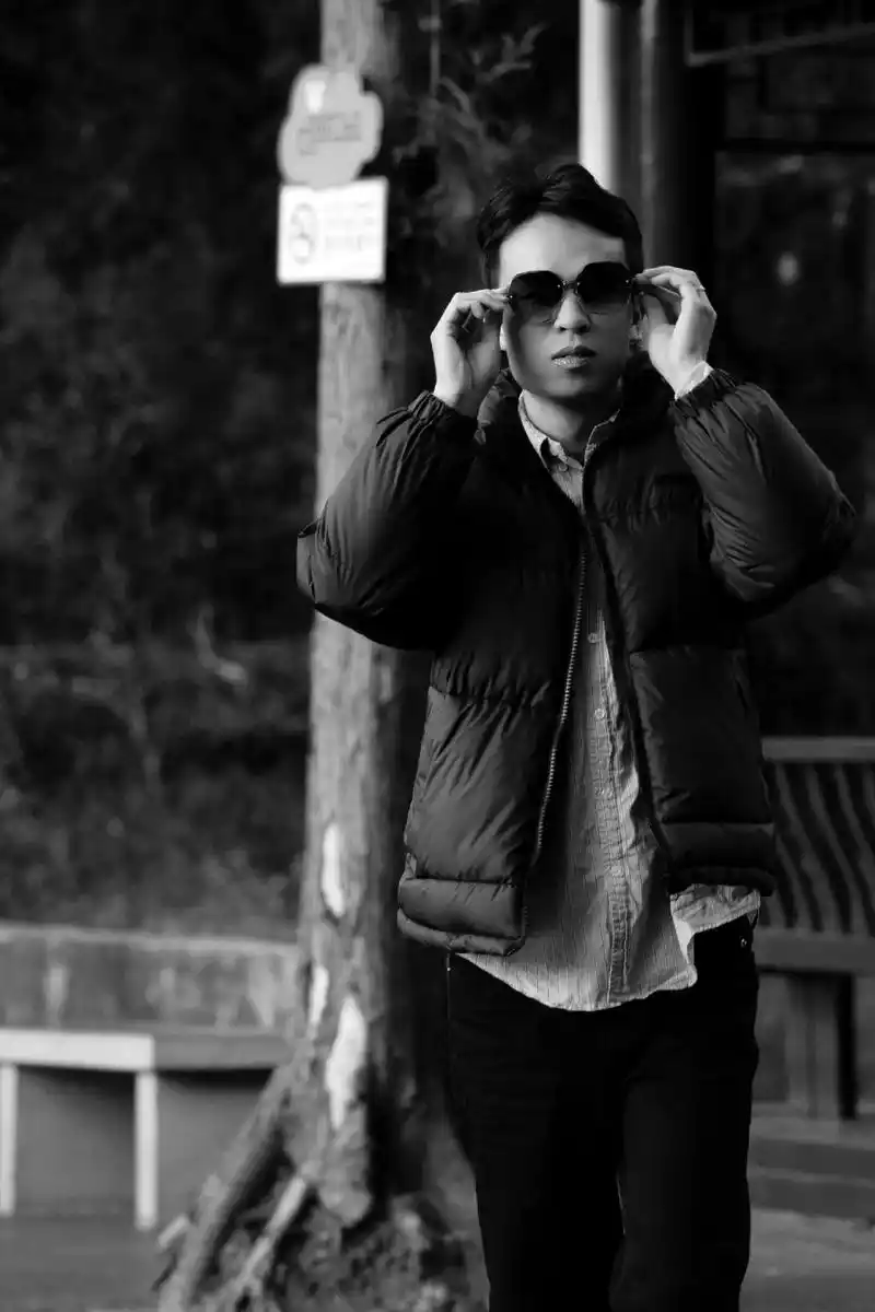 一期黑白色系男模!  #摄影 #街头摄影 #黑白系  - 抖音