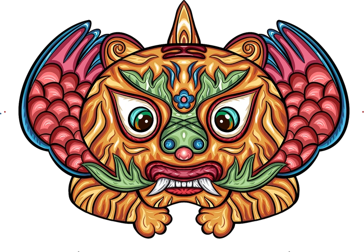 山西非遗布老虎形象设计