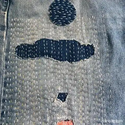 儿时补丁衣服,都是用一针一线缝出的美,你还会吗?附3种缝法