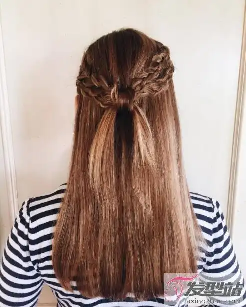 女生简单又好看的头发怎么扎扎起头发美美出街最漂亮
