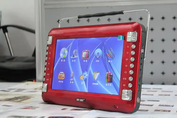 先科13寸看戏机插卡音箱高清视频播放器便携dvd老人唱戏机扩音器