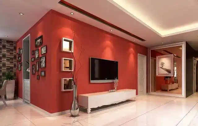 如果在墙面装饰上都能做到极致控,那年味一定不会差