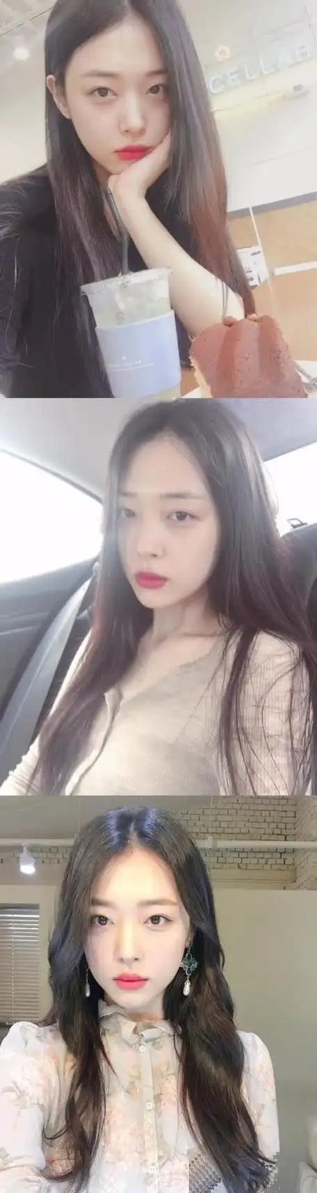 崔雪莉ins美图自拍头像更新画风正统纯美养眼