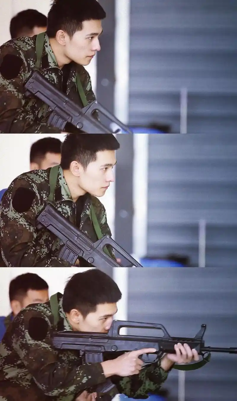 军艺校草转型硬核兵哥杨洋的寸头军装a到爆