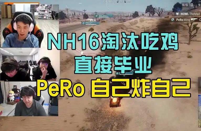 多视角看nh16淘汰吃鸡,pero上演自己炸自己!