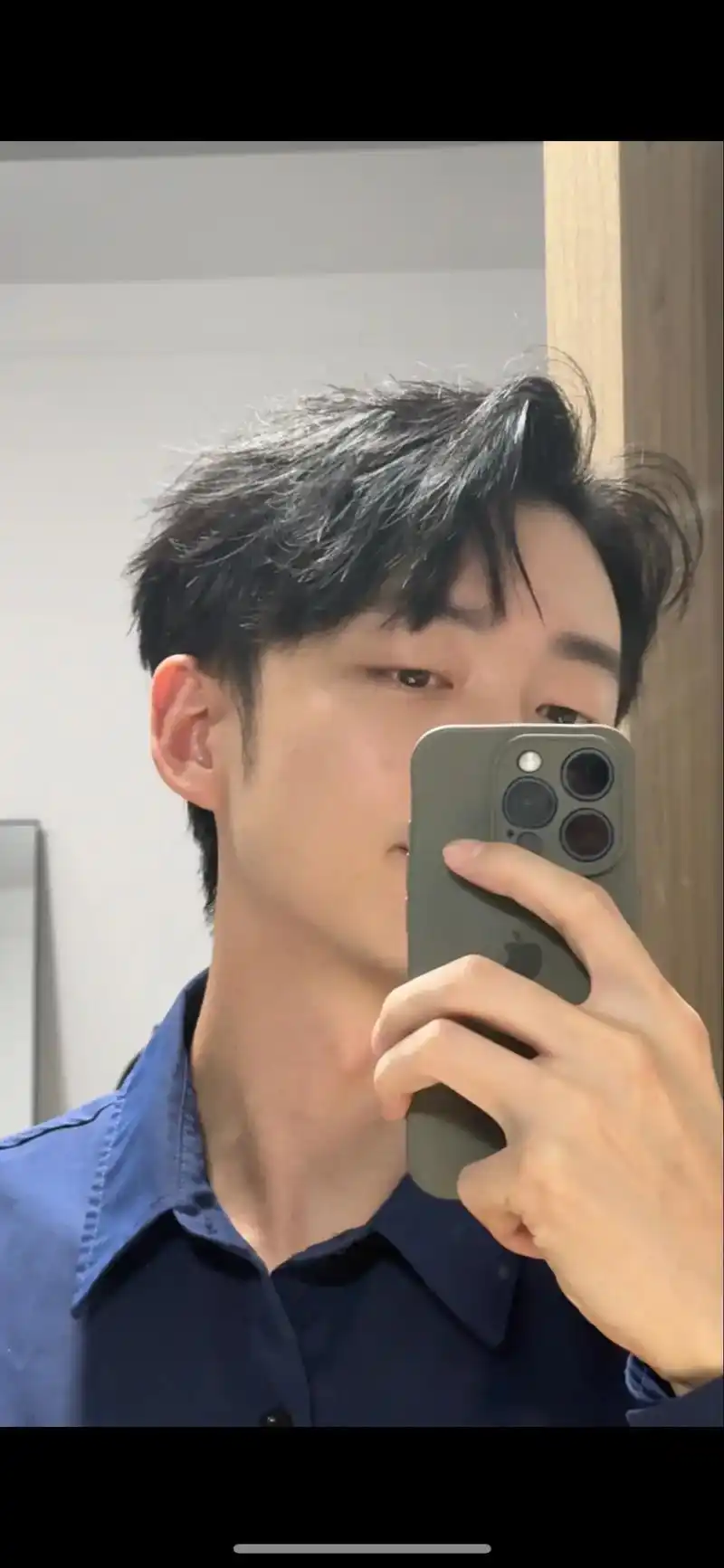 全网最简单,王嘉尔同款三七分男生发型打理