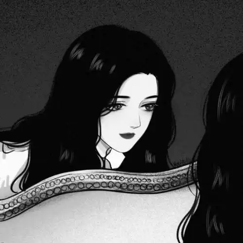 黑白,动漫,头像,情侣,闺蜜.