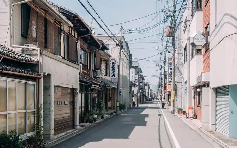 日系文艺小清新街道高清壁纸