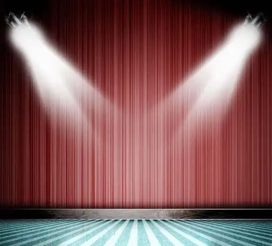 现代时尚舞台灯光效果图