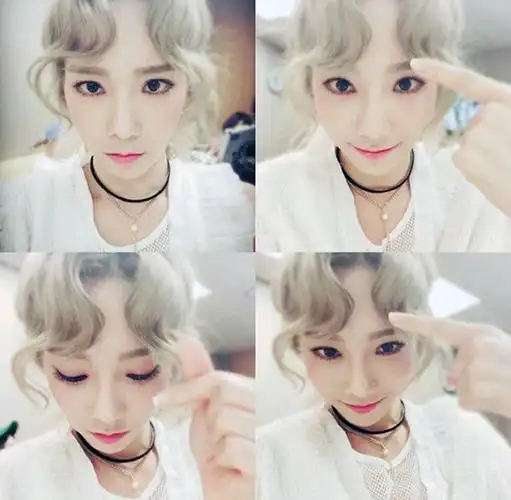 泰妍版"爱心刘海"公开 用头发表达爱意?