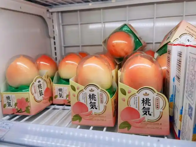 全家familymart水蜜桃冰淇淋