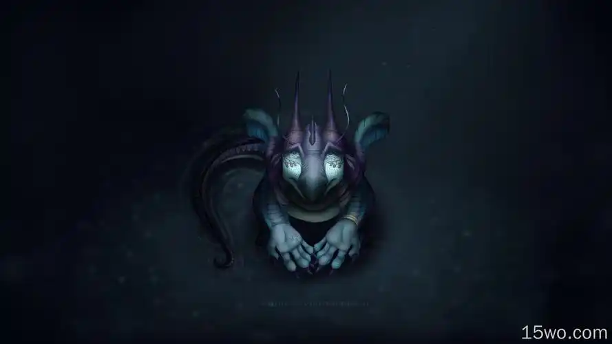 可爱的龙4k壁纸