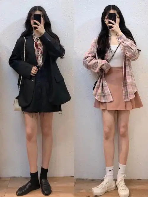 2020秋季流行女生穿搭风格,分享一组时尚日韩系女生穿搭搭配
