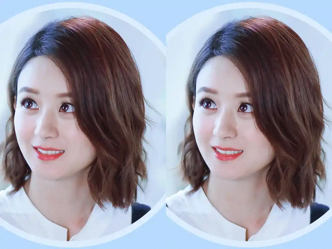 适合赵丽颖的小卷发,换了之后简直美出新高度!