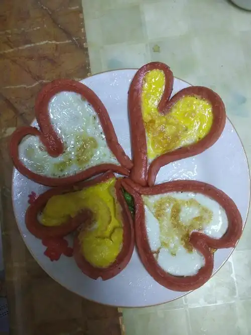 给妈妈做的爱心晚餐