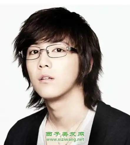 潮流男士离子烫效果图