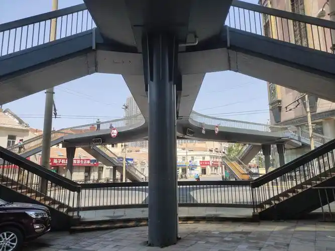 《城市记忆—青岛中山路人行天桥》(2020.4)