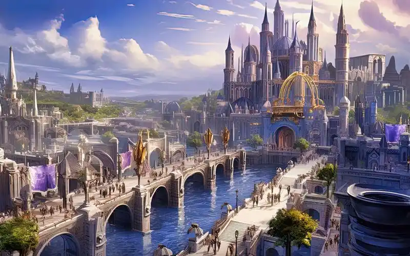 ai风景287期魔兽世界主城,你愿在此生活吗?