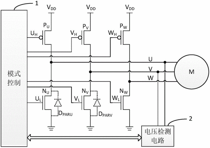 无刷直流电机的速度检测电路及其方法