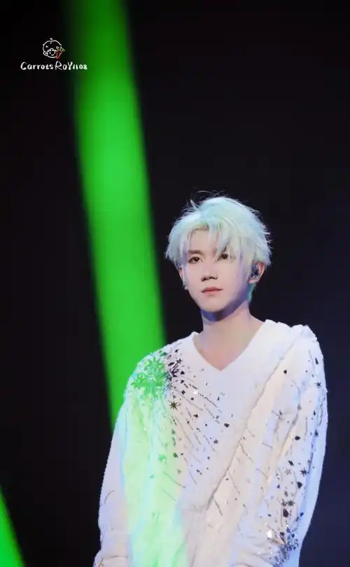 晶莹的易碎的绿色流星90@tfboys-王源