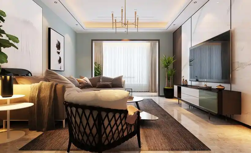 怡佳天一城130平米装修效果图