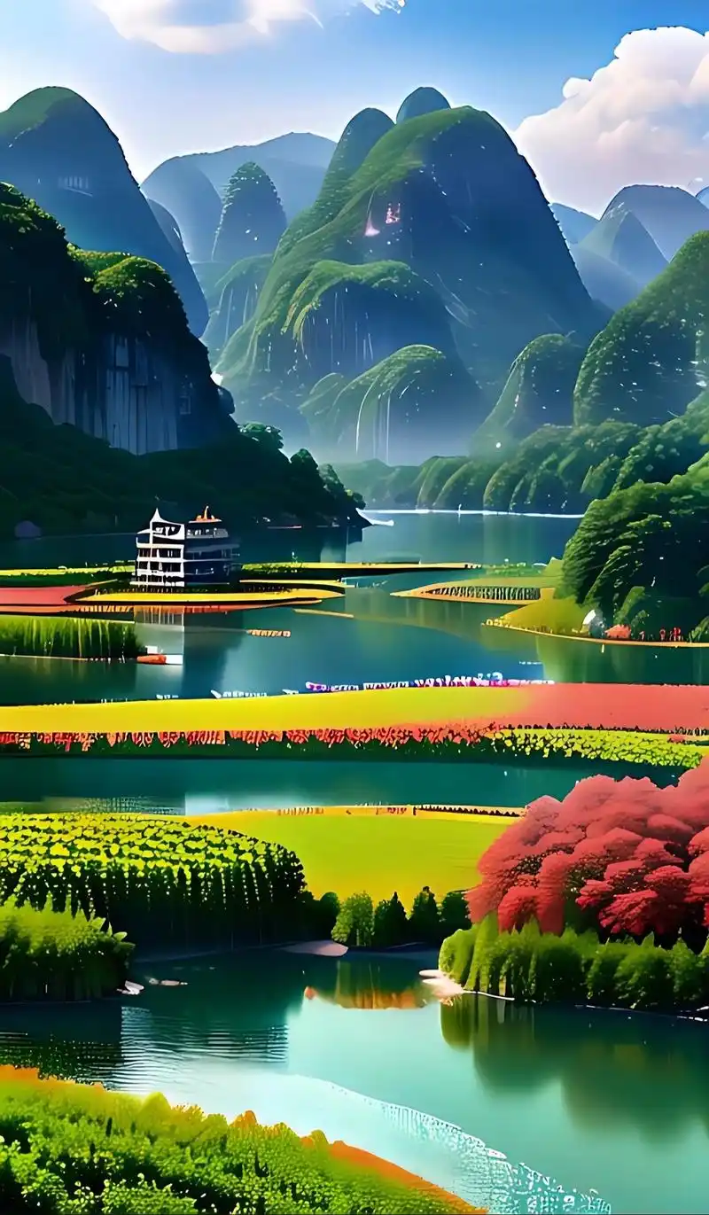 在这里,你可感受到大自然的鬼斧神工,感受到山水的魅力,如歌如梦,让你