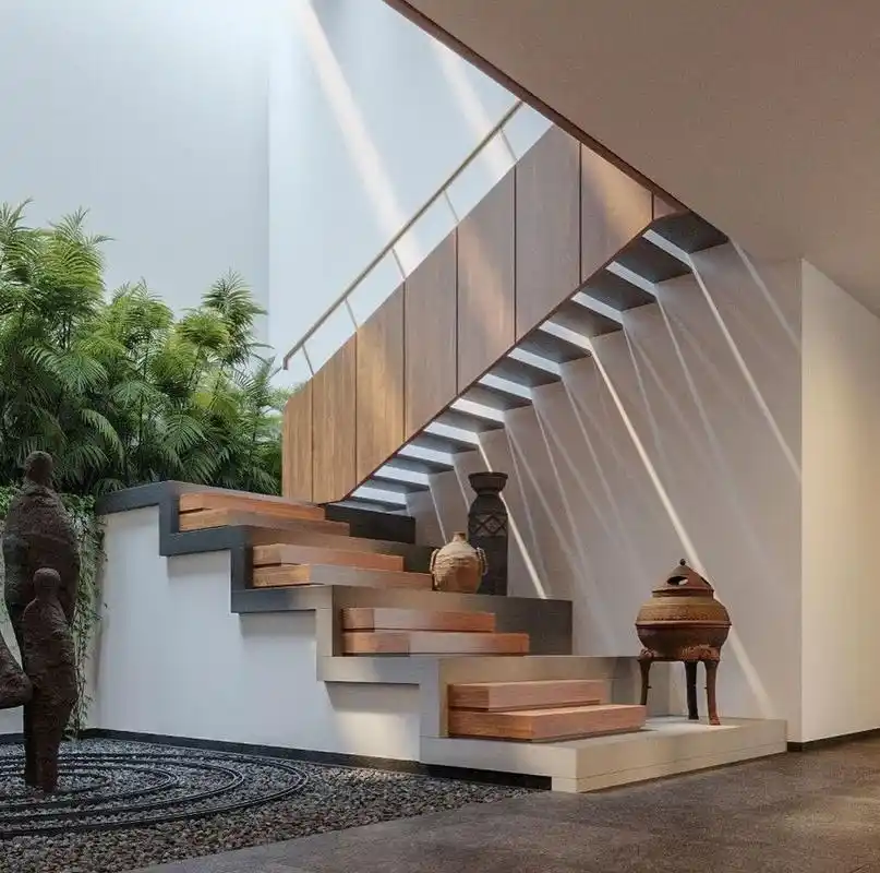 看多了规规矩矩的楼梯,没想到还有这8种特殊样式,让人眼前一亮