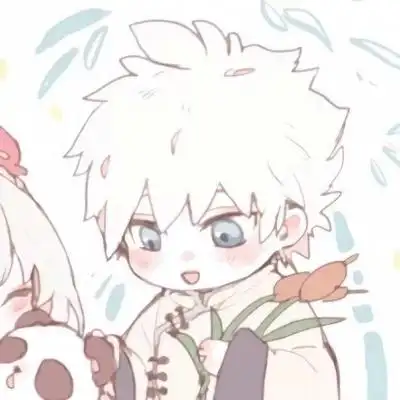 呆萌情侣头像可爱一对高清一左一右奶凶奶凶的超甜情头图片