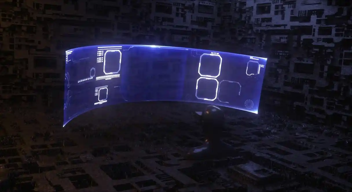 全息投影demo reel 三维动画