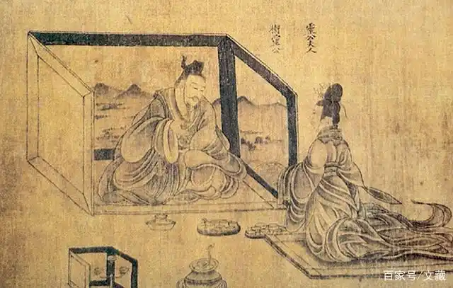 顾恺之《列女仁智图》局部