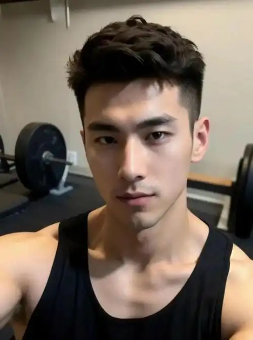 两边剃光中间不动2023秋男生潮流发型这样剪太帅了