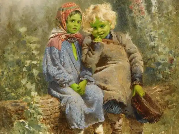 世界唯一"绿种人",人口仅剩3000,不用吃饭靠晒太阳就能存活?