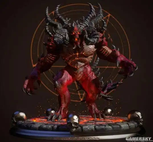 国外大神高清重制暗黑2boss这大菠萝神了