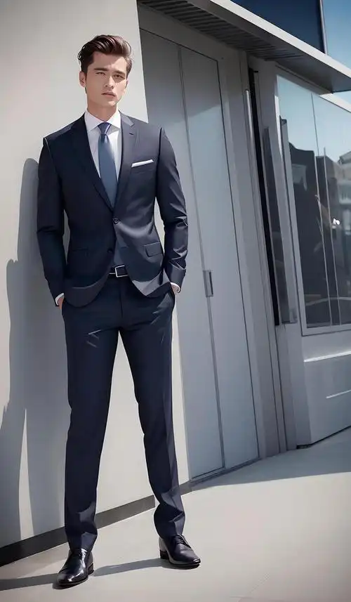 a爱服装西装绅士风范潇洒魅力