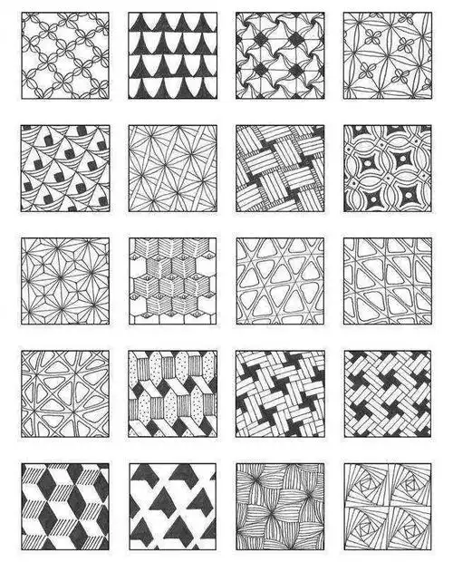 少儿线描画基础知识,会了线条组合不在发愁画线描作品