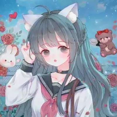 超萌头像女生可爱卡通动漫图片