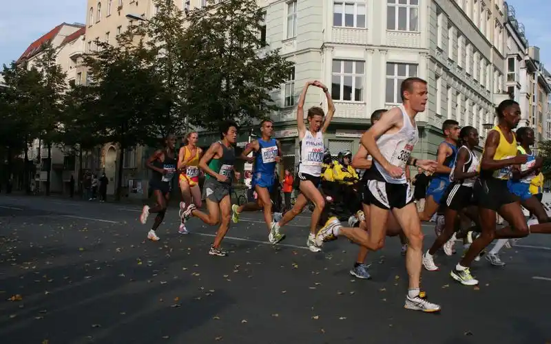 马拉松运动,高清图片,电脑桌面-壁纸族