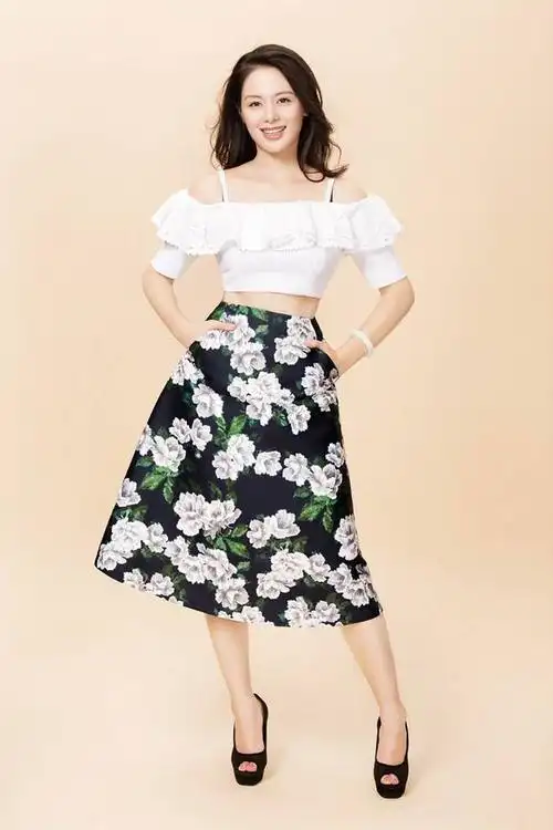 美女明星 王力可