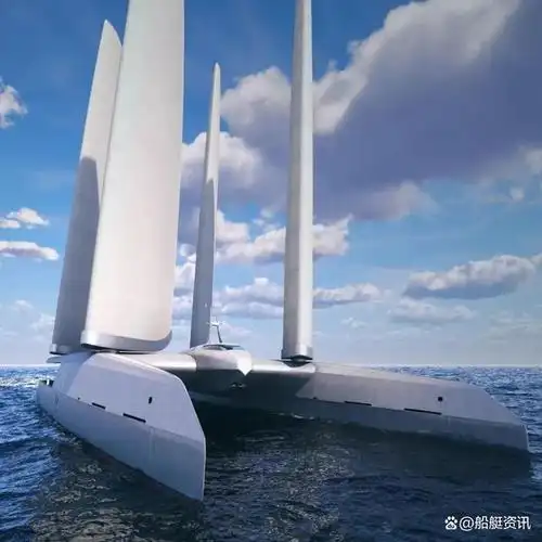 energy分享了最新概念设计"mvy"号,这是一艘58米长的双体帆船,代表了"
