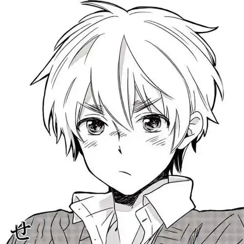 动漫头像男生帅气作者不详出处不详