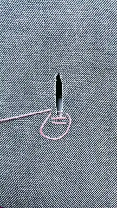 这个针法,多大的破洞都能补