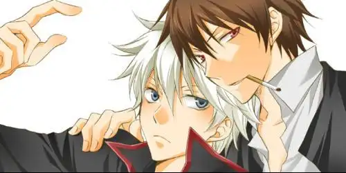 2个男生在一起的动漫图片