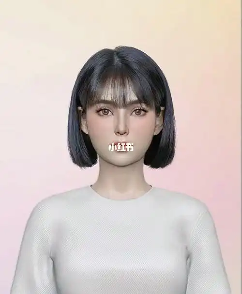 扫一扫测脸型试发型软件推荐女生短发发型